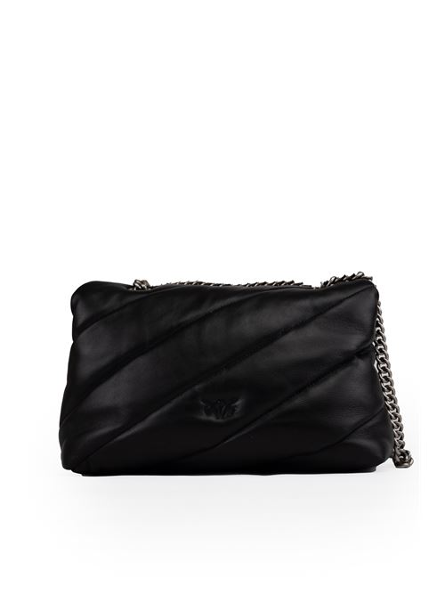 Borsa Classic Love Puff Maxi Quilt Nero Argento PINKO | 100038 A0F2Z99O